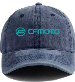 CFMOTO Logo Baseball Cap Distressed Hats uinsex