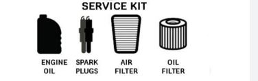Items for Service kit of CFMOTO ATV 400/500 mechanic minded only