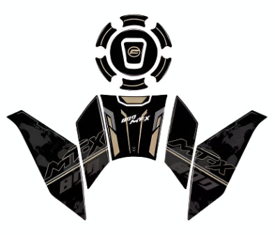 CF Moto Road Bike graphics 800 mtx standout from the bunch