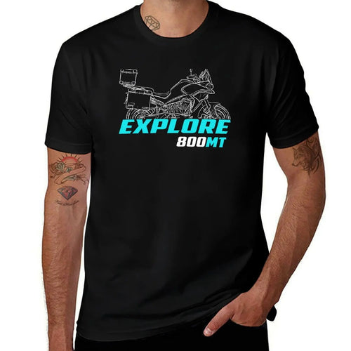 CF Moto 800MT Explore Motorcycle T-Shirt | Unisex Rider Tee