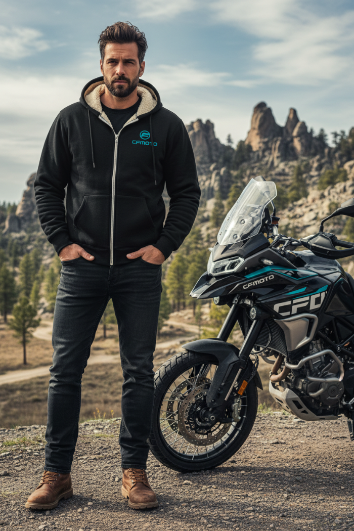 CFMOTO Hoodie Male Lifestyle