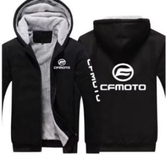 Autumn Winter, CFMoto Outdoor Printing Cold Prevention Warm Hooded jacket