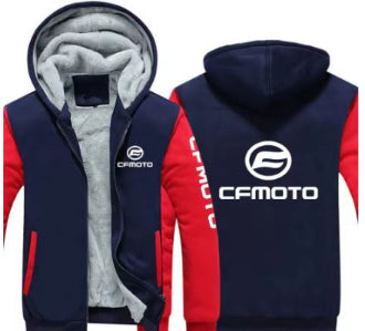 Autumn Winter, CFMoto Outdoor Printing Cold Prevention Warm Hooded jacket
