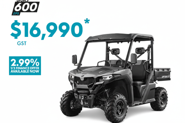 UForce 600 EPS with $16,990 price